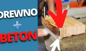 Przyklej drewno do betonu na stałe! Jaki klej wybrać? Instrukcja.