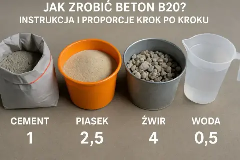 Suchy beton w betoniarce: idealne proporcje i instrukcja krok po kroku