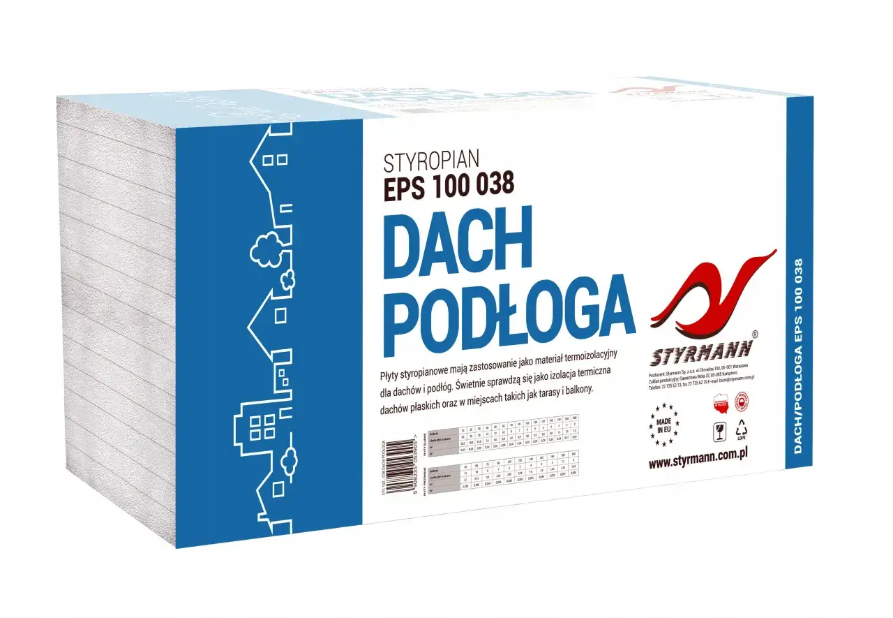 paczka styropianu 10 cm wymiary