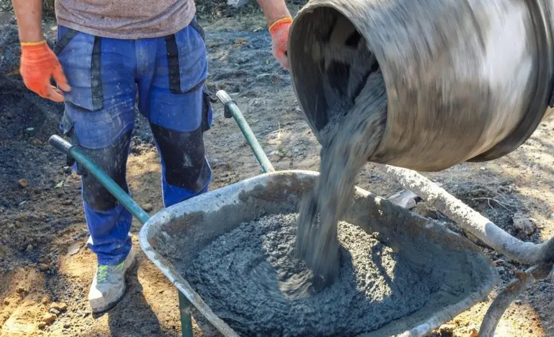 materiały do betonu B15 cement piasek żwir