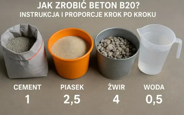 Suchy beton w betoniarce: idealne proporcje i instrukcja krok po kroku